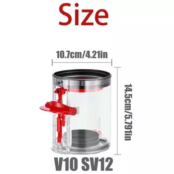 Бункер для пылесоса bluetree для Dyson V10 V11 V15