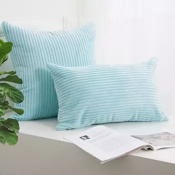 BUNNY FiFi Полосатый чехол для подушки из полиэстера/хлопка