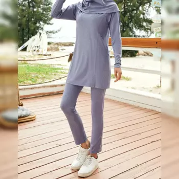 Burkini Femme мусульманский купальник женский купальник исламский купальный костюм скромные халаты хиджаб купальный костюм консервативный Maillot De Bain