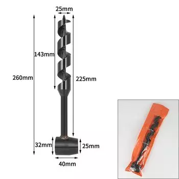 Бушкрафт ручная дрель из углеродистой стали ручная буровая дрель портативное ручное сверло для выживания самонарезающее средство для выживания