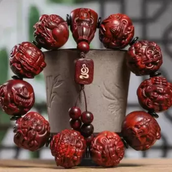 Бусины Из Натурального сандалового дерева, 25 мм