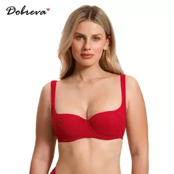 Бюстгальтер-балконет Женский, с чашками пуш-ап