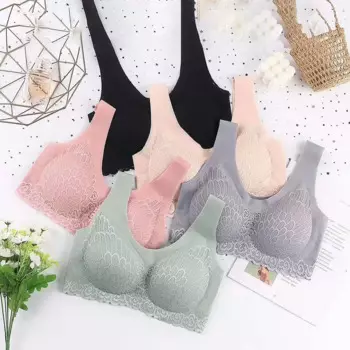 Бюстгальтер латексный бесшовный с чашками пуш-ап, 4XL