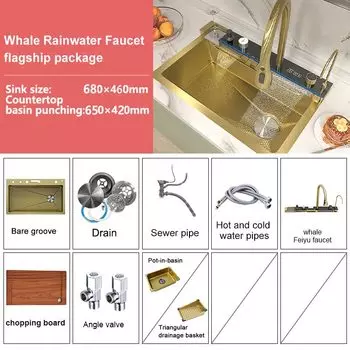 BusySink одночашевая кухонная мойка из нержавеющей стали