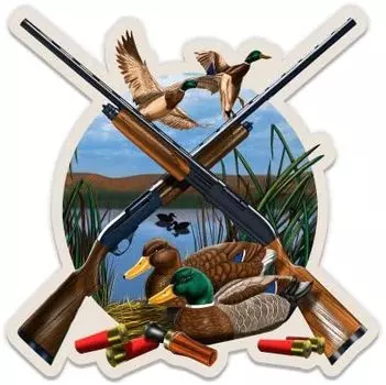 Бутик-наклейки FUYOOHI для охоты на утки-виниловые наклейки для автомобиля, водонепроницаемые модные персонализированные украшения для стайлинга автомобилей