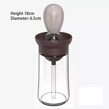 Бутылка для масла с кистью 180 мл