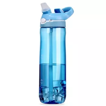 Бутылка для воды RPXBGUCKARHG 750 мл/1000 мл из тритана с соломинкой