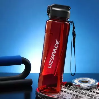 UZSPACE 1л спортивная бутылка из Tritan