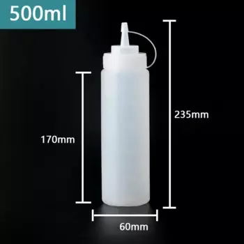Бутылки для соусов PE 250-680 мл