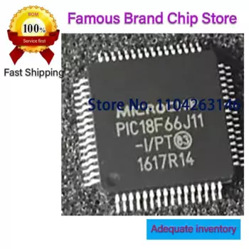 by 10PCS/lot PIC18F66J11-I/PT PIC18F66J15-I/PT QFP64 PIC18F66J11 PIC18F66J15 PIC18F 66J11 66J15