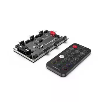 Bykski B-RBW-C8-V5 (5В 3pin) контроллер синхронизации освещения ARGB для синхронизации освещения Bykski RBW с материнской платой