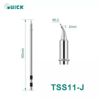 Быстрая железная головка для интеллектуальной паяльной станции TS11, профессиональная автоматическая паяльная станция BGA с голосовым управлением, пистолет горячего воздуха