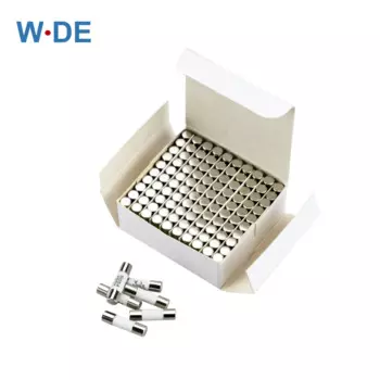 Быстродействующие стеклянные предохранители W.DE 1A-10A