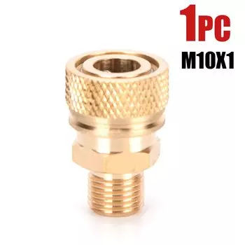 Быстроразъемное соединение M10x1 медное 8 мм METO JAYSEN