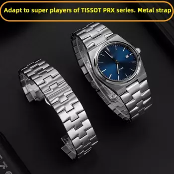 Быстросъемный металлический ремешок T137 для часов Tissot PRX, ремешок из нержавеющей стали T137.407410, Сменные аксессуары для мужских часов
