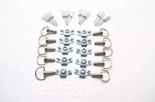 Быстросъемный обтекатель для мотоцикла, D-RING, 1/4 оборотов, 17 мм, 14 мм, для DUCATI Scrambler, для BMW 2017, 2018