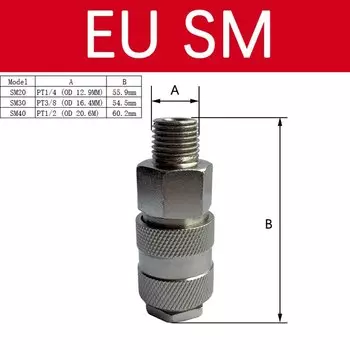 Быстросъемный пневматический фитинг FGHGF
