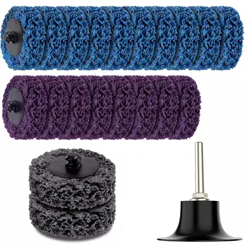 Быстросменные магнитные диски, 2 дюйма, с держателем для дисковой подставки 1/4 дюйма, 21 шт.