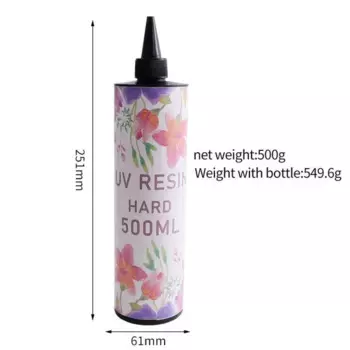Быстросохнущий прозрачный УФ-клей из смолы, прозрачный клей из твердой смолы для DIY, эпоксидная смола, жидкие ювелирные изделия, поделки ручной работы