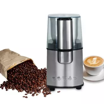 Бытовая электрическая кофемолка CM-3020S, съемная кофемолка из нержавеющей стали, 220-240 В