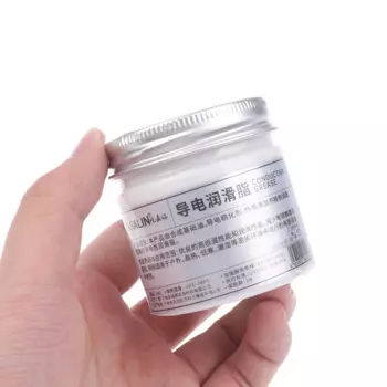Бытовая техника, 1 шт., электрическая контактная смазка, 100 г, проводящая паста, композитная смазка для низкого значения сопротивления