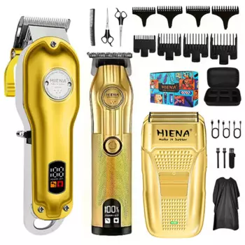 Бытовая техника HIENA машинка для стрижки волос Профессиональные парикмахерские машинки Мужская машинка для стрижки волос триммер для бороды Мужская бритва машинка для стрижки