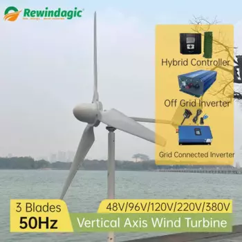 Бытовая ветряная турбина 30KW 50KW 48V 120V 220V, хороший эффективный ветряной генератор, Высокоэффективная альтернатива свободной энергии, ветряная мельница