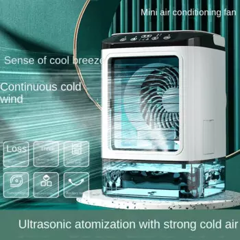 Бытовой мини-вентилятор для кондиционирования воздуха USB офисный охлаждающий увлажнитель распылитель холодный вентилятор портативный мобильный вентилятор холодного воздуха