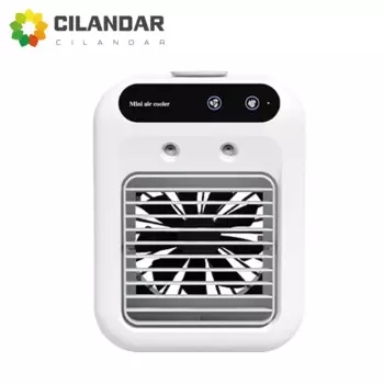 Бытовой тихий мобильный маленький кондиционер для спальни стол увлажнитель Электрический Вентилятор распылитель для общежития мини-Кондиционер