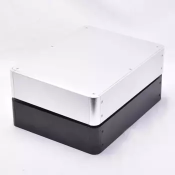 BZ2106 Новый корпус усилителя с круглым углом, корпус предусилителя, чехол для головы, чехол ЦАП