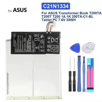 C21N1334 Аккумулятор для ASUS Transformer Book T200TA T200TA-1A T200TA-1K T200TA-1R 200TA-C1-BL Аккумулятор для планшетного ПК + инструменты