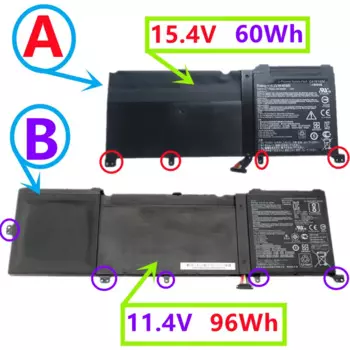 C32N1523 Аккумулятор для ноутбука Asus Zenbook Pro UX501VW FI011T FI084T FI014T FI020 FY010T FY057R Rog G501VW FI039T FL054T FY081T