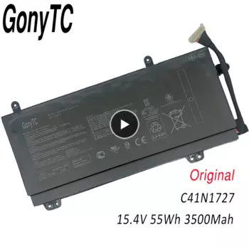 C41N1727 15,4 V 55WH Аккумулятор для ноутбука ASUS ROG Zephyrus GM501 GM501G GM501GM GM501GS GU501 GU501GM