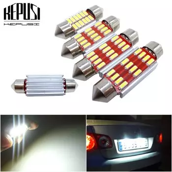 C5w Canbus Автоматическая внутренняя светодиодная подсветка светильник для Renault Clio Megane Grand Scenic Espace 1 2 3 Cc Kangoo Koleos Captur Kadjar