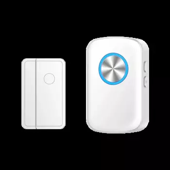 CACAZI беспроводной дверной звонок магнитный диапазон 280 метров 52, мелодия, сигнализация Windows, бытовой противоугонный магнитный датчик, дверной звонок для магазина