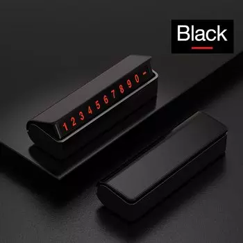 CAFELE Автомобильная временная парковочная карта Визитная карточка Магнитные цифровые наклейки Номер телефона в парковочном телефоне Номерный знак телефона