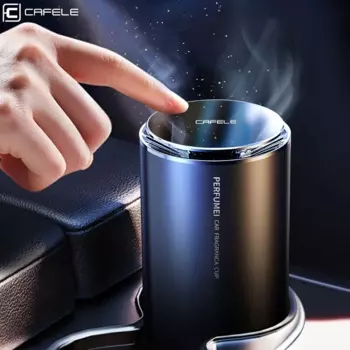 Автомобильный освежитель воздуха CAFELE, автомобильный аромат, ароматерапия с духами и твердым бальзамом, содержит ароматизатор автомобиля с активированным углем