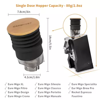 CAFEMASY Кофемолка для кофейных зерен для Eureka Oro Mignon