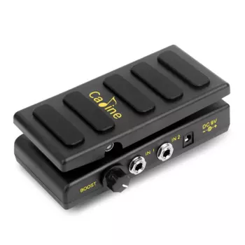 Caline CP-31P педаль громкости с функцией усиления, педаль для гитарных эффектов, педаль Vol, двухканальный вход DC 9 В, аксессуары для гитары