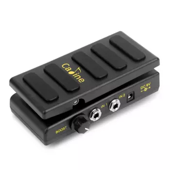 Caline CP-31P педаль громкости с функцией усиления, педаль для гитарных эффектов, педаль Vol, двухканальный вход DC 9 В, аксессуары для гитары
