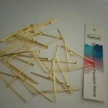Camal Золотые прямые булавки для люстр 100 шт.