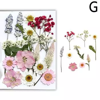 CANAMEK Прессованные цветы для эпоксидной смолы