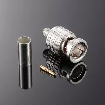 CANARE 50/75ohm цифровой HD HD-SDI BNC/Q9 разъем холоднопрессованный видео разъем коаксиальный кабель штекер BCP-B3/4/5F