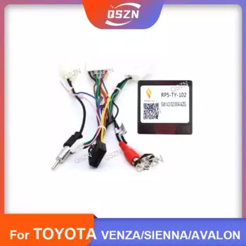 Canbus Box TY-SS-01/RP5-TY-002/RP5-TY-102 для TOYOTA VENZA/SIENNA/AVALON Car Radio Android с кабелем питания