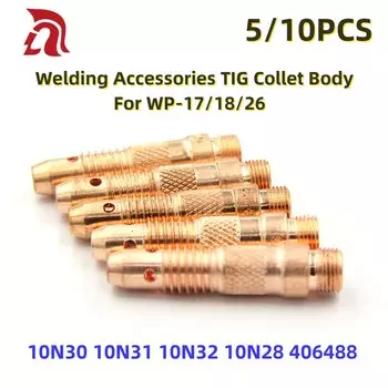 Цанги для сварки Tig Welding Knight 10N30 10N31 10N32 10N28 1,0/1,6/2,4/3,2 мм
