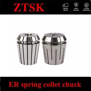 Цанговый патрон ER er8, цанговый патрон ER8, цанговый патрон er8, набор цанговых патронов 1 мм, 2 мм, 3 мм, 4 мм, 5 мм, 3,175 мм, 6 мм, цанговый патрон ER, пружинный патрон