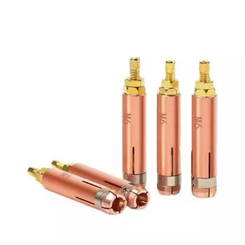 Цанговый патрон M3/M4/M5/M6/M8/M10 для разряда конденсатора, сварочный пистолет для шпилек компакт-дисков, сварочная горелка, аксессуары для сварочного аппарата