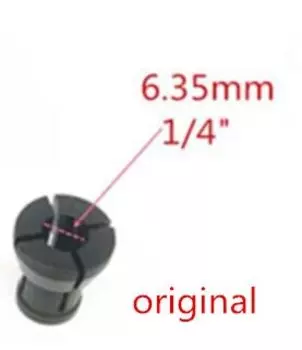 Цанговый патрон гайки для маршрутизатора MAKITA 6,35 мм 8 мм RP0900 RT0700C RT0700CX3 RT0700CX2 RT0700CX2J 3620 MT361 763636-3 763637-1 1/4 дюйма