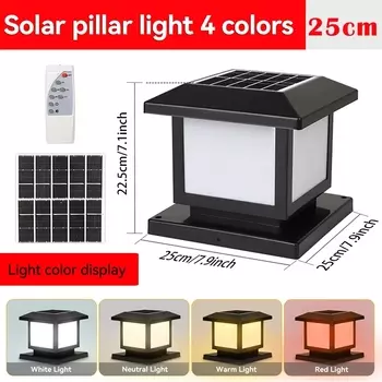 CANMEIJIA Солнечный столбной светильник