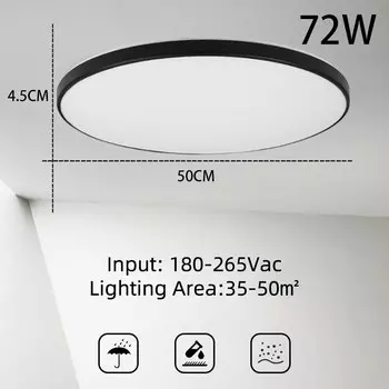 CANMEIJIA Светодиодная панель 18/30/40/72Вт